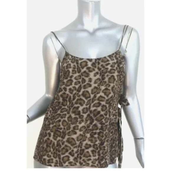 Helmut Lang 100% Silk Overlay Tank Top size Small NWT $320 - Picture 3 of 10